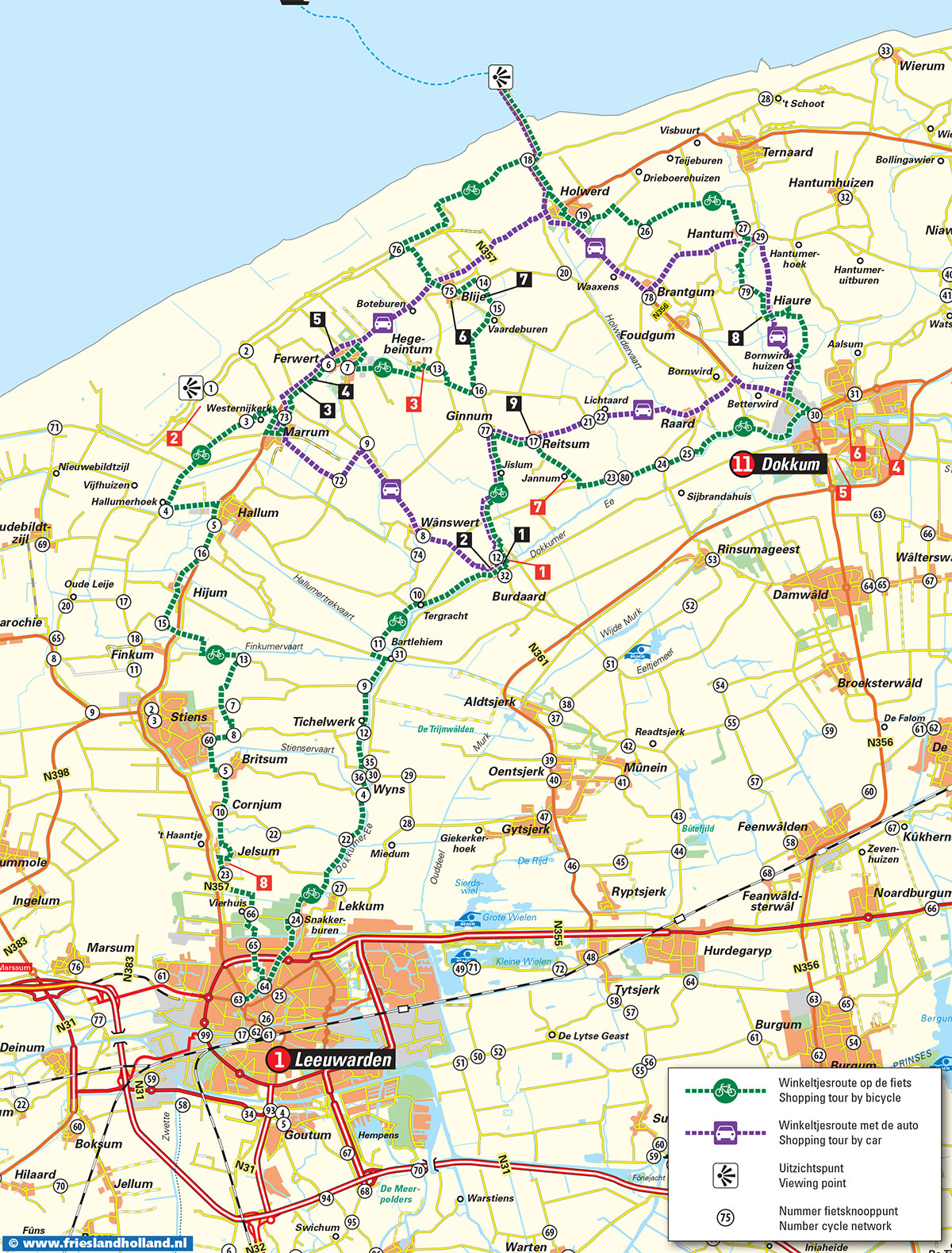 friesewinkeltjesroute compleet